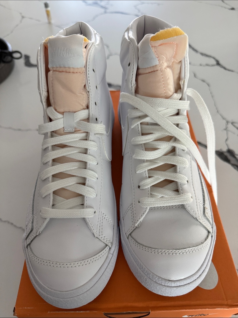 Nike Women’s White High-Top Sneakers Blazer Mid 77